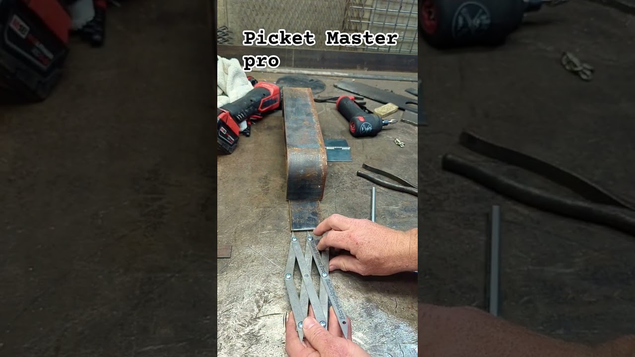 check this tool out Picket Master pro center finder tool 🔥 #weld #woodworking #make