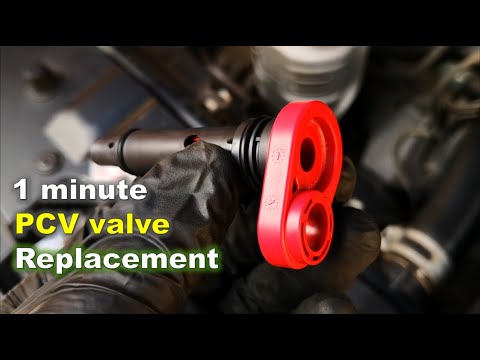 1-minute Easy PCV valve Replacement! 2013 - 2017 Honda Accords, 2015 CRV / Easy Car Engine Tune up
