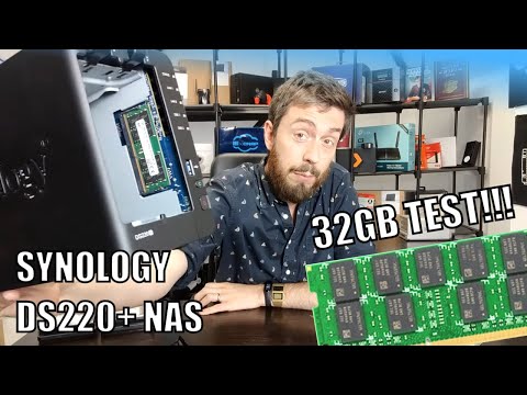 32GB Synology DS220+ NAS Unofficial Memory Upgrade Part II