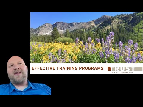 Effective Training Programs!