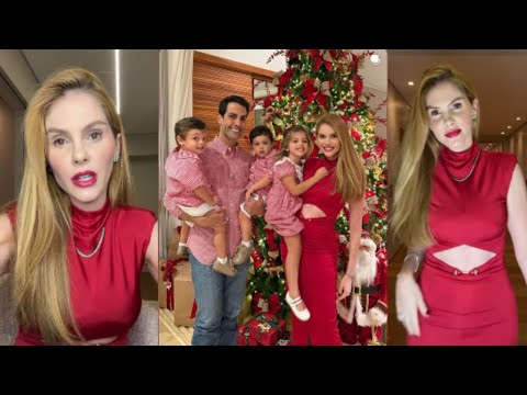 BARBARA EVANS WISHES YOU A MERRY CHRISTMAS | SHOWS OFF FAMILY LOOKS AND DECORATIONS | MONIQUE EVA...