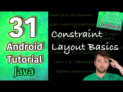 Android App Development Tutorial 31 Constraint Layout Basics | Java
