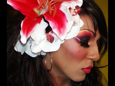 Waikiki at Sunset! (Drag-makeup "tutorial")