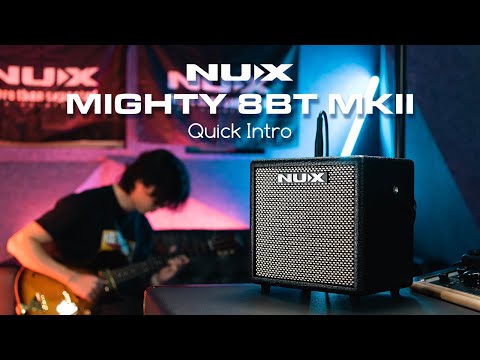 Портативний комбопідсилювач для електрогітари NUX Mighty 8BT MKII