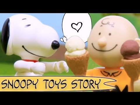 Snoopy | NEW TOYS ?Snoopy Loves Ice Cream ?Peanuts Toy Stories | Kids Toys | Videos for Kids