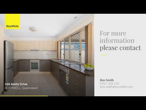 16A Amity Drive, Rothwell, QLD 4022, 3房, 2浴, House