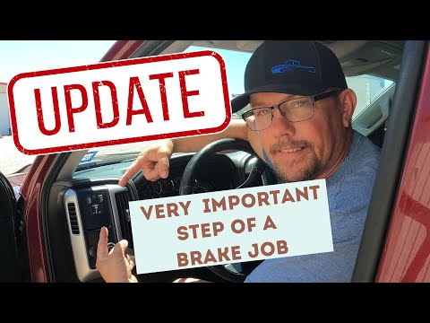How To Burnish Trailer Brakes Update