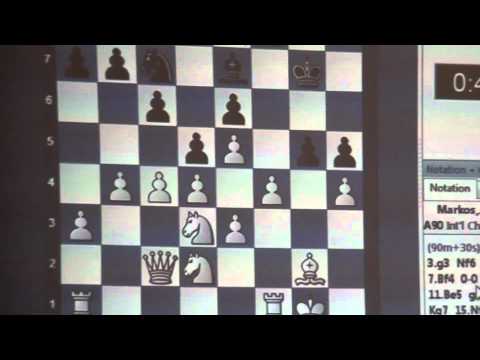 8.1. GM Ján Markoš - GM Evgeny Gleizerov 1/2 - 1/2