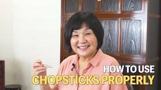 How To Use Korean Chopsticks Properly! 올바른 젓가락 사용법