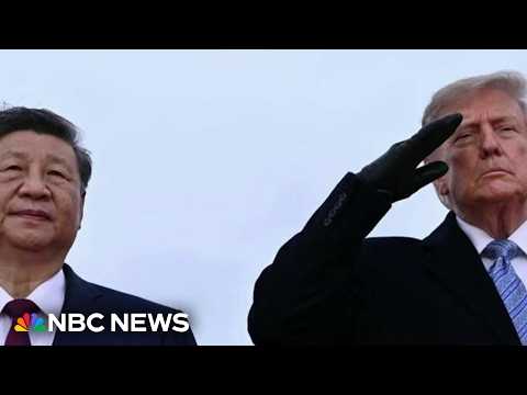 Trump hosts China’s leader at high-stakes summit