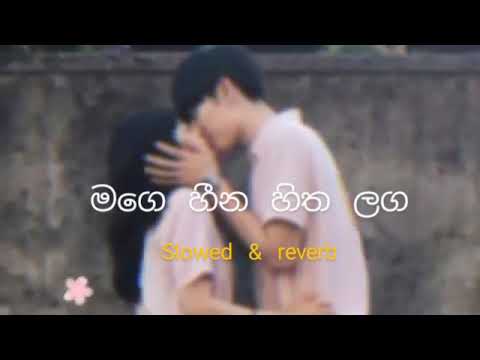 Mage hina hitha laga dagakarii ( මගෙ හීන හිත ලග දගකාරී ) || slowed and reverb 