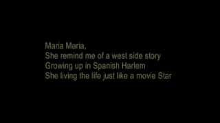 Santana - Maria Maria lyrics - YouTube