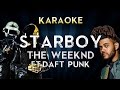 The Weeknd Ft. Daft Punk - Starboy | Official Karaoke Instrumental Lyrics Cover Sing Along