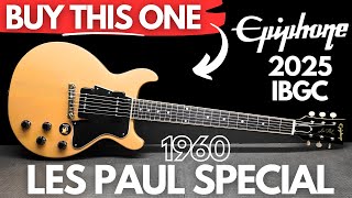 Video thumbnail for Epiphone NAILED This 1960 Les Paul Special DOUBLE CUT - 2025 Inspired by Gibson Custom by Play and Trade Guitars