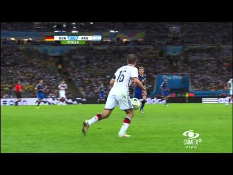 JUGADA Y GOL DE LA VICTORIA - MUNDIAL BRASIL 2014