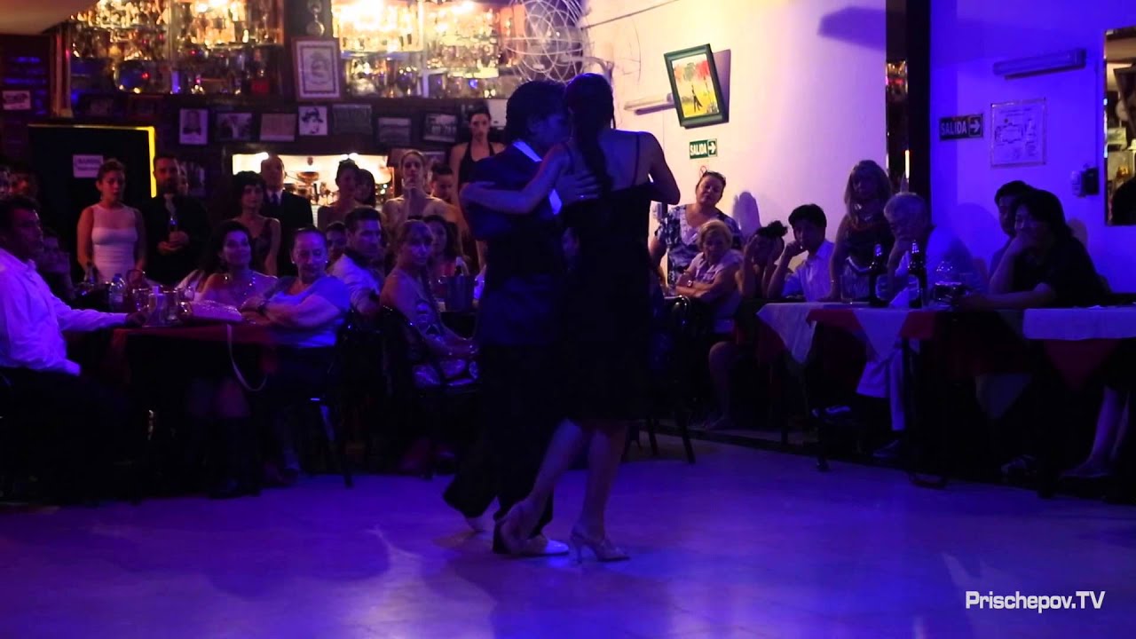 Mariana Dragone and Gaston Torelli,   POKER DE REINAS, Milonga "Seguime si Podes"  11.03.2015