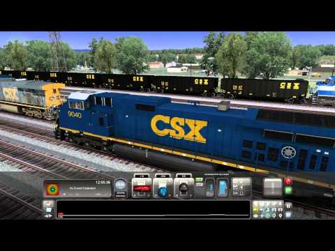 RailWorks TS 2014 CSX Locomotive Roster and Horn Show with different horns