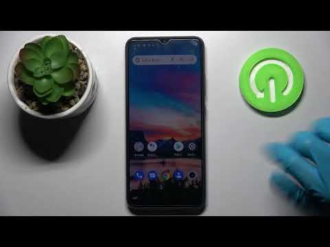 How to Turn On/Off High Contrast Text – Display Settings on REALME C11 2021