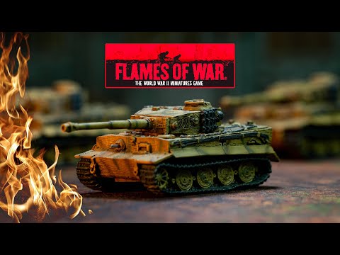 Flames of War Bagration Battle Report! - Soviet Heavy SP Artillery vs. German SS!