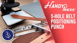 5-Hole Leather Belt Positioning Punch