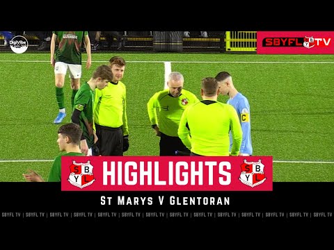 St Marys v Glentoran - Under 15 Premier Supplementary League Cup Final - March 2023