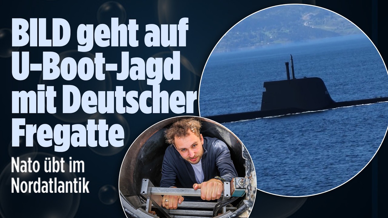 Nordatlantik: Nato übt Jagd auf feindliche U-Boote! BILD bei Dynamic Mongoose 2026 | BILD-Reportage