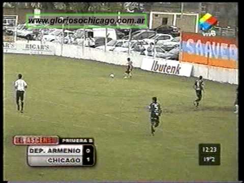 Resumen del partido (ascenso TV) Armenio 0 / Chicago 1 - 1ºB 2010/2011