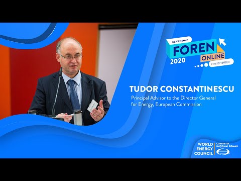 TUDOR CONSTANTINESCU, Principal Advisor, European Commission at FOREN 2020 Online