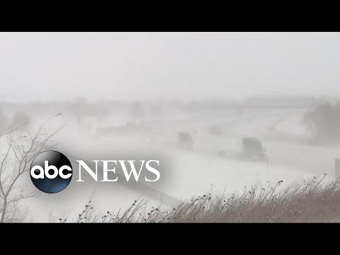 Interstates shut down as blizzard pummels the Heartland