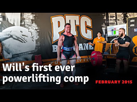 Will Croziers' First EVER Powerlifting competition