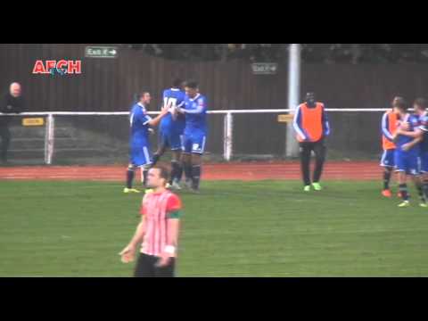 AFC Hornchurch 2 Met Police 3 - FA Trophy (31 Oct 15) - Turner goal