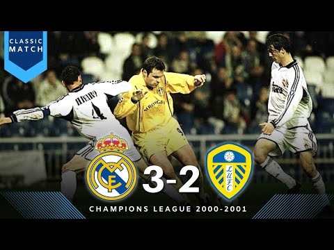 Real Madrid vs Leeds United 3-2 || UCL 2000-2001