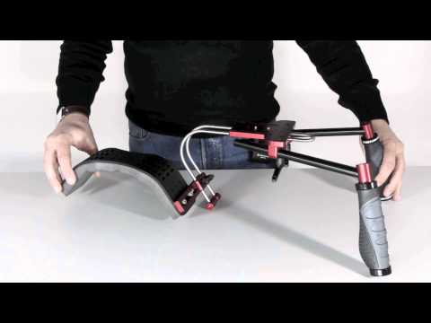Habbycam HD Brace Profi-Schulterstativ für Video-DSLRs - by www.enjoyyourcamera.com