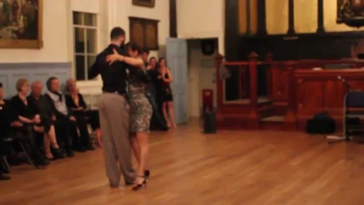 Veronica Toumanova and Benjamin Solano perform in Bridport, 1/2