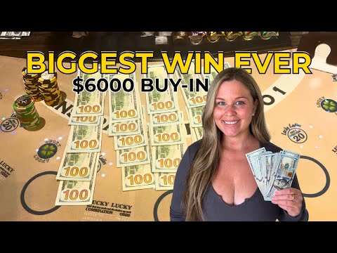 MY BIGGEST BLACKJACK WIN SO FAR | High Limit Blackjack M Resort