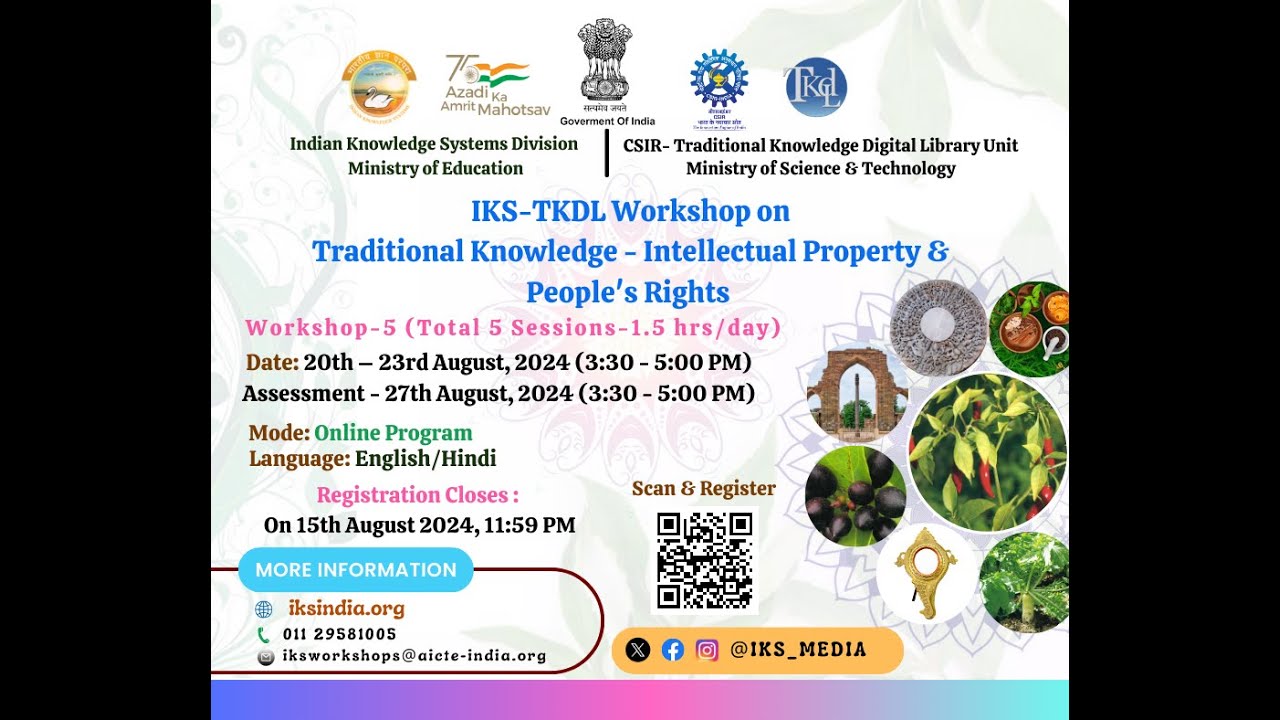 Day 5: IKS-TKDL Workshop-5 (27/08/2024)