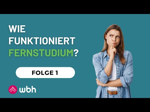 Wie funktioniert FERNSTUDIUM? - 1. meine Voraussetzungen