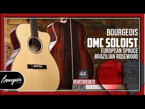 Bourgeois Guitars OMC Soloist European Spruce / Brazilian Rosewood #9402 image 12
