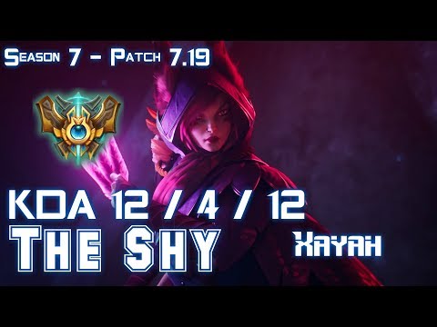 The Shy XAYAH vs JHIN ADC - Patch 7.19 KR Ranked