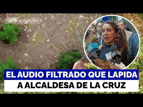 Escándalo en La Cruz: El polémico audio que acorrala a alcaldesa tras hallazgo de marihuana