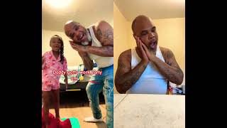 Do sleep come after a great meal 😂 #funny #comedy #kids#daddydaughter 