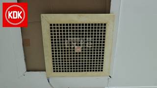 10" KDK Ceiling Exhaust Fan | 2 of 2 | 1987 | RARE!