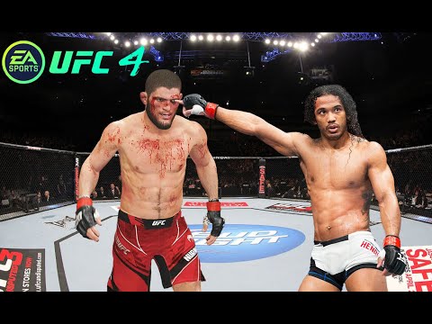 UFC4 Khabib Nurmagomedov vs Benson Henderson EA Sports UFC 4