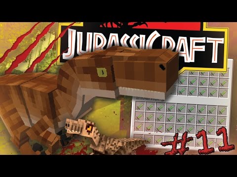 USO IL SIERO DELLA CRESCITA SUL VELOCIRAPTOR ! - JURASSICRAFT ITA #11