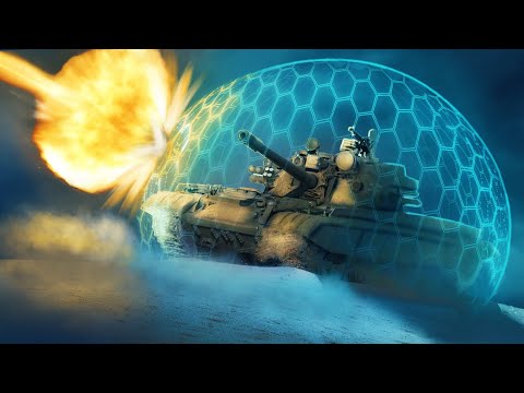 MY TANK HAS A FORCE FIELD WHICH DEFLECTS MISSILES (T-55 AMD-1)