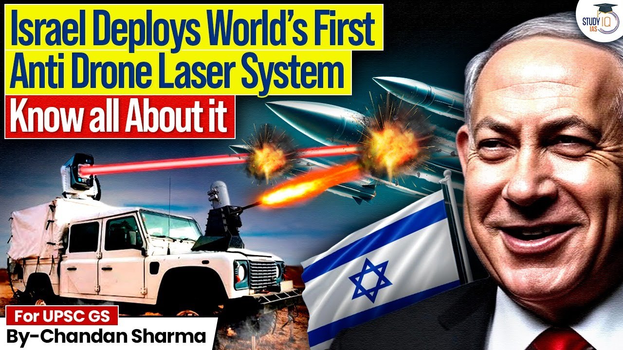 From Missiles to Lasers | How Israel is Redefining Air Defence Against Drones? | StudyIQ IAS