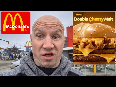 McDonald's New Double Cheesy Melt!