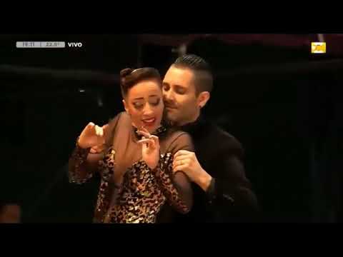 LEANDRO CAPPARELLI Y ANDREA KUNA - SUBCAMPEONES MUNDIALES DE TANGO ESCENARIO 2022