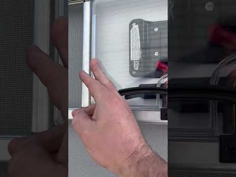 How To Replace An RV Screen Door Slider | Removal & Installation On Dexter RV Door