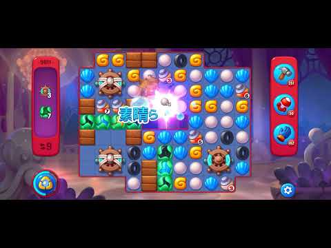 Fishdom Hard level 9811 no boosters フィッシュダム ハード